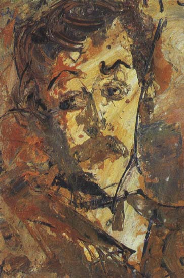 Зверев А. (автопортрет, 1968) | Зверев Анатолий Тимофеевич | Русская портретная галерея