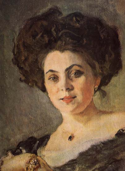 Морозова Е.С. (1908, фрагмент) | Морозова Е. С. | Русская портретная галерея