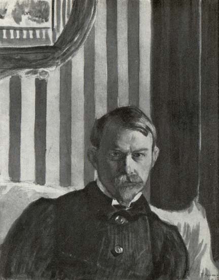 Кустодиев Борис Михайлович (автопортрет, 1910) | Кустодиев Борис Михайлович (художник) | Русская портретная галерея