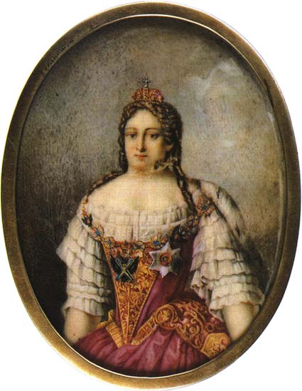 Анна Иоанновна (в красно-белом платье) | Анна Иоанновна | Русская портретная галерея Анна Иоанновна (в красно-белом платье) | Анна Иоанновна | Русская портретная галерея