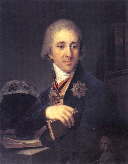 Лабзин А.Ф. (в синем кафтане с орденами Св. Владимира и Св. Анны 2-й степени, после 1816) | Лабзин Александр Федорович | Русская портретная галерея Лабзин А.Ф. (в синем кафтане с орденами Св. Владимира и Св. Анны 2-й степени, после 1816) | Лабзин Александр Федорович | Русская портретная галерея