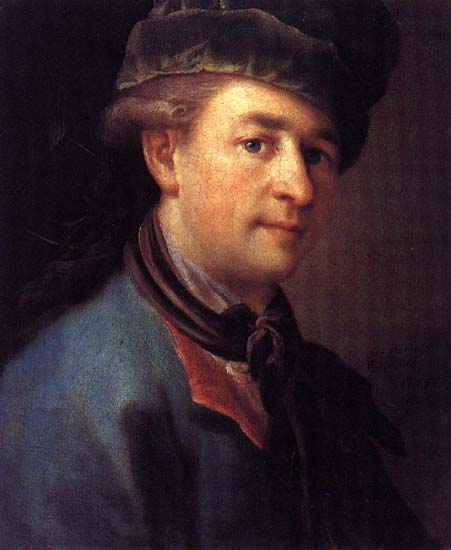 Дрождин (Дрожжин, Дрозжин) Петр Семенович (автопортрет, 1775) | Дрозжин Петр Семенович | Русская портретная галерея Дрождин (Дрожжин, Дрозжин) Петр Семенович (автопортрет, 1775) | Дрозжин Петр Семенович | Русская портретная галерея