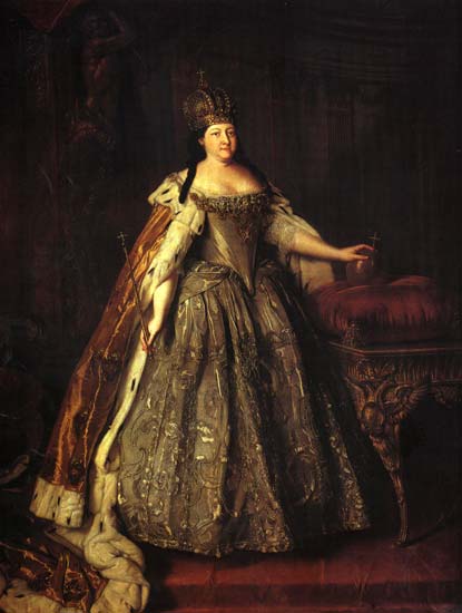 Анна Иоанновна (императрица, 1730) | Анна Иоанновна | Русская портретная галерея