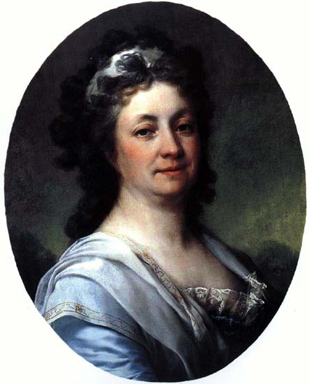 Мюссар Мария Ивановна (1790-е) | Мюссар Мария Ивановна | Русская портретная галерея