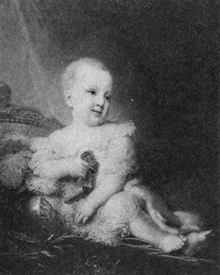 Николай I (ребенком, 1797) | Николай I (Николай Павлович Романов) | Русская портретная галерея