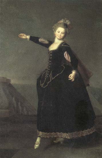 Борщова Наталья Семеновна (1776) | Борщова Наталья Семеновна (Барщева) | Русская портретная галерея