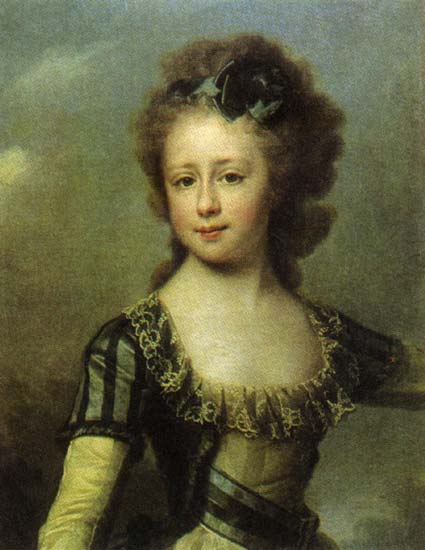 Мария Павловна (великая княгиня, в детстве, 1790-е) | Мария Павловна (великая герцогиня) | Русская портретная галерея