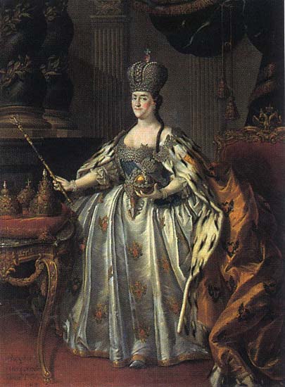 Екатерина II (1766, в короне) | Екатерина II Алексеевна | Русская портретная галерея Екатерина II (1766, в короне) | Екатерина II Алексеевна | Русская портретная галерея
