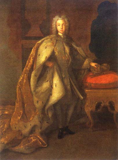 Петр II (1728) | Петр II Алексеевич | Русская портретная галерея