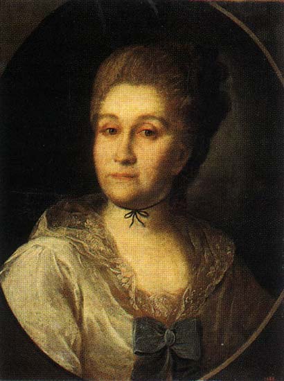 Талызина Мария Степановна (конец 1770-х) | Талызина Мария Степановна | Русская портретная галерея