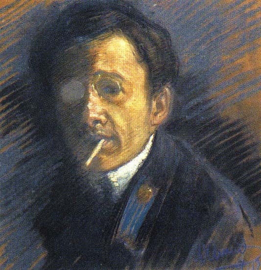 Анненков Юрий Павлович (автопортрет, 1910) | Анненков Юрий Павлович | Русская портретная галерея Анненков Юрий Павлович (автопортрет, 1910) | Анненков Юрий Павлович | Русская портретная галерея