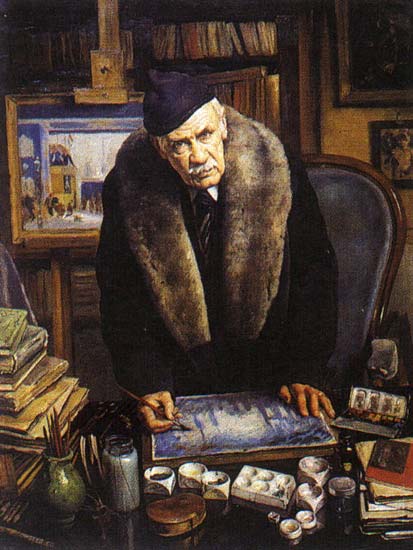 Бенуа Александр Николаевич (художник, 1944) | Бенуа Александр Николаевич | Русская портретная галерея Бенуа Александр Николаевич (художник, 1944) | Бенуа Александр Николаевич | Русская портретная галерея