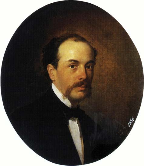 Ге Григорий Николаевич (1856) | Ге Григорий Николаевич | Русская портретная галерея Ге Григорий Николаевич (1856) | Ге Григорий Николаевич | Русская портретная галерея