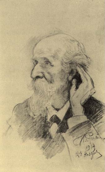 Чистяков П.П. (1914) | Чистяков Павел Петрович | Русская портретная галерея