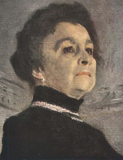 Ермолова М.Н. (фрагмент портрета, 1905) | Ермолова Мария Николаевна | Русская портретная галерея