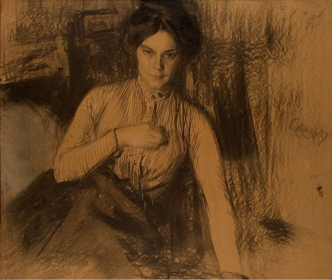 Розе Зоя Евстафьевна (пастель, 1904) | Розе Зоя Евстафьевна (урожд.Прошинская) | Русская портретная галерея Розе Зоя Евстафьевна (пастель, 1904) | Розе Зоя Евстафьевна (урожд.Прошинская) | Русская портретная галерея