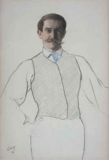 Бакст Лев Самойлович (автопортрет, пастель, 1906) | Бакст Лев Самойлович (Розенберг) | Русская портретная галерея Бакст Лев Самойлович (автопортрет, пастель, 1906) | Бакст Лев Самойлович (Розенберг) | Русская портретная галерея