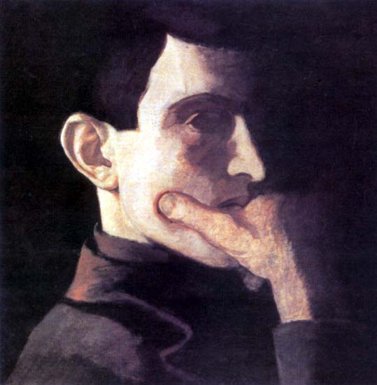 Крымов Николай Петрович (автопортрет, 1908) | Крымов Николай Петрович | Русская портретная галерея