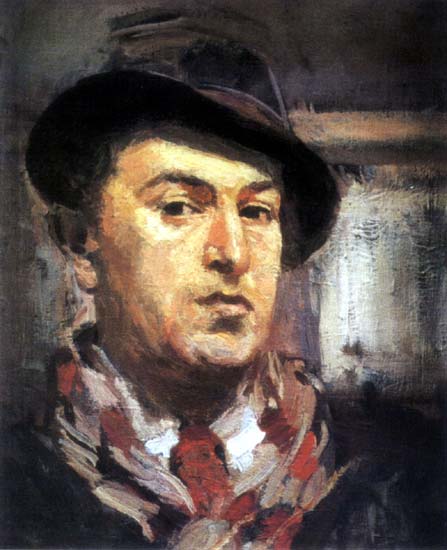 Налбандян Дмитрий Аркадьевич (автопортрет, 1932) | Налбандян Дмитрий Аркадьевич | Русская портретная галерея