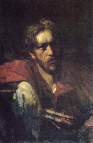 Савинов Александр Иванович (автопортрет, 1902) | Савинов Александр Иванович | Русская портретная галерея