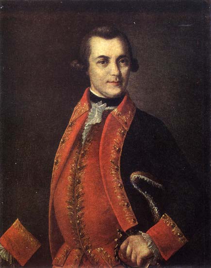Карнович Стефан Гаврилович (генерал-майор, 1707-1788, ок. 1760) | Карнович Стефан Гаврилович | Русская портретная галерея