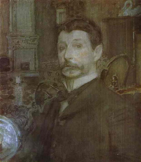Врубель М. А. (автопортрет, 1905) | Врубель Михаил Александрович | Русская портретная галерея
