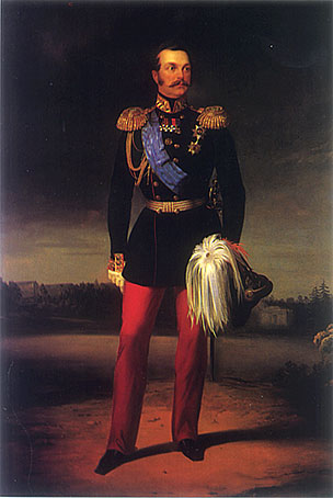 Александр II (цветной портрет) | Александр II | Русская портретная галерея