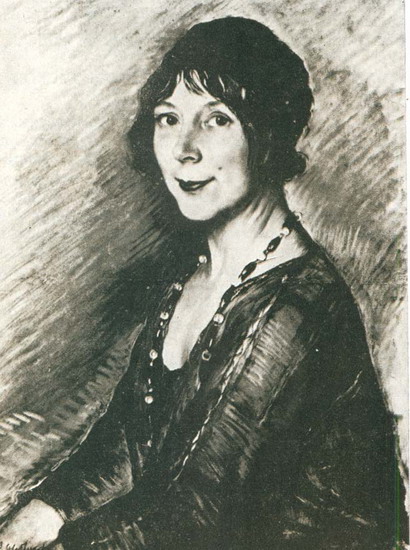 Бенуа Анна Карловна (1924) | Бенуа Анна Карловна (урожд. Кинд, жена А.Н. Бенуа) | Русская портретная галерея