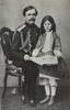 Изображение: Панаев И.А. с дочерью (1860-е гг.)  | Русская портретная галерея