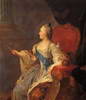 Изображение: Екатерина II (1753)  | Русская портретная галерея