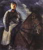 Изображение: Фрунзе Михаил Васильевич (на коне, около 1927)  | Русская портретная галерея