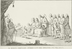 Изображение: Екатерина II Алексеевна (окруженная свои семейством и придворными, гравюра, 1782)  | Русская портретная галерея